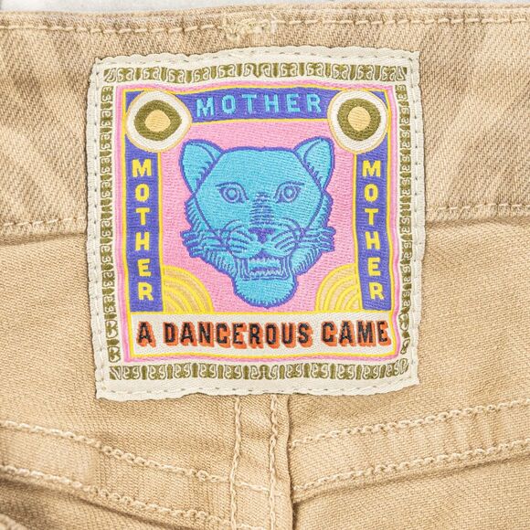 New MOTHER Denim size 33 The Looker Ankle Fray Skinny Jeans Sweet Stripes - Picture 6 of 12